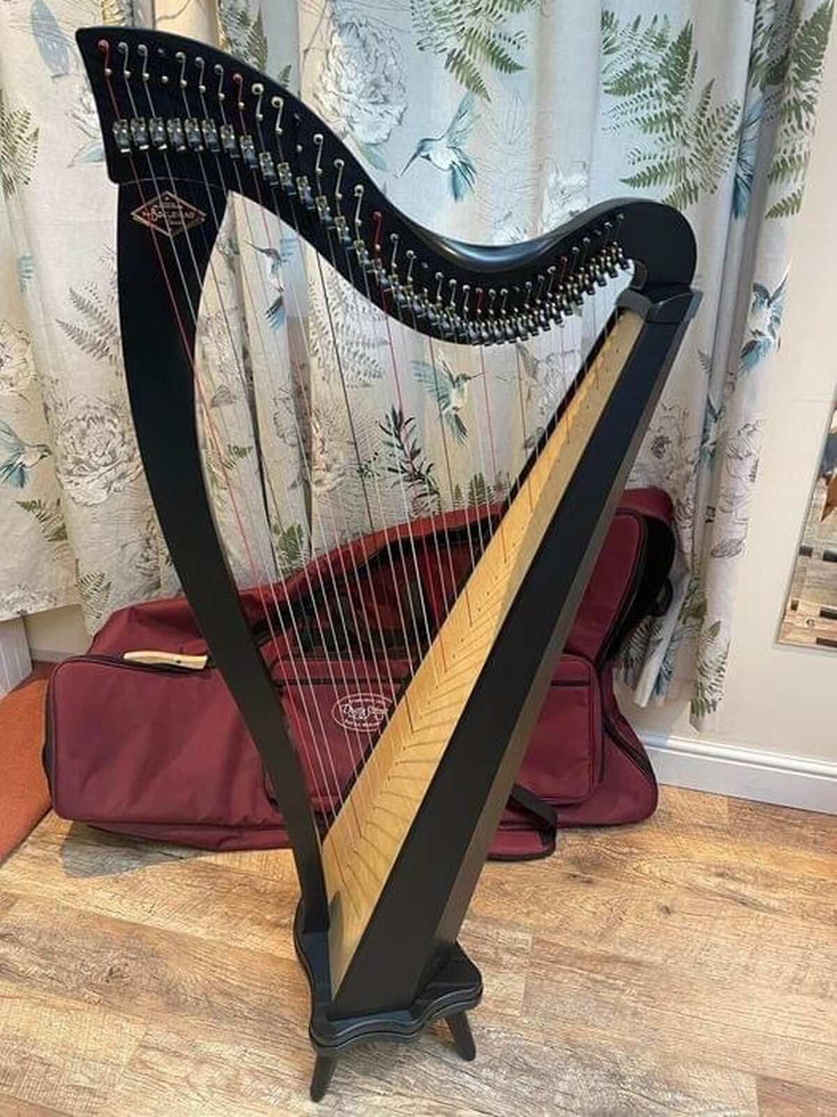 Dusty Strings Boulevard lever harp