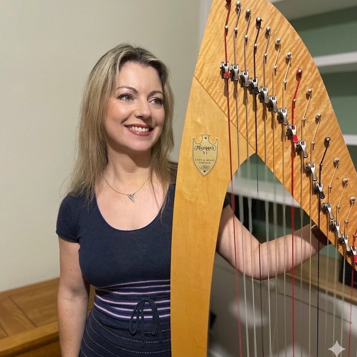 Lizzy, founder of Faversham Harps