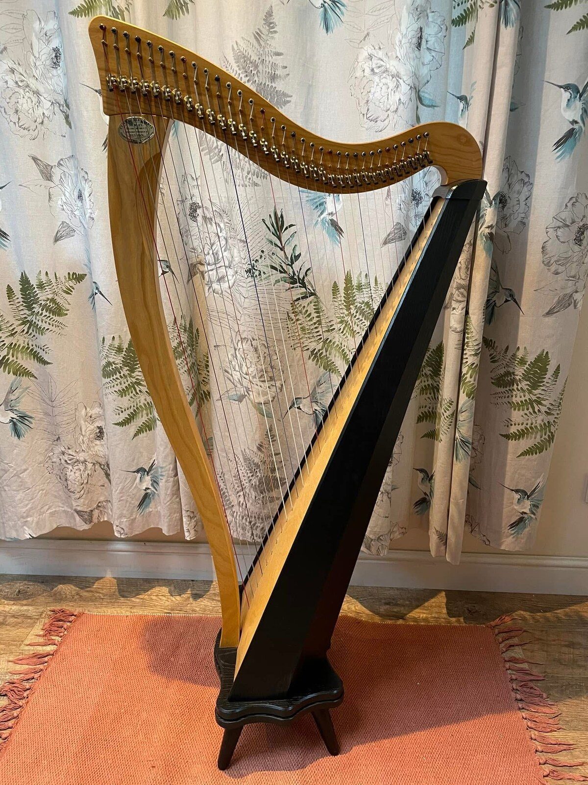 Dusty Strings Ravenna lever harp